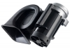 Motorcycle Compact Twin Air Horn - Black